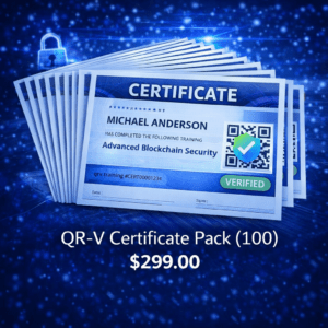 QR-V Certificate Pack (100)