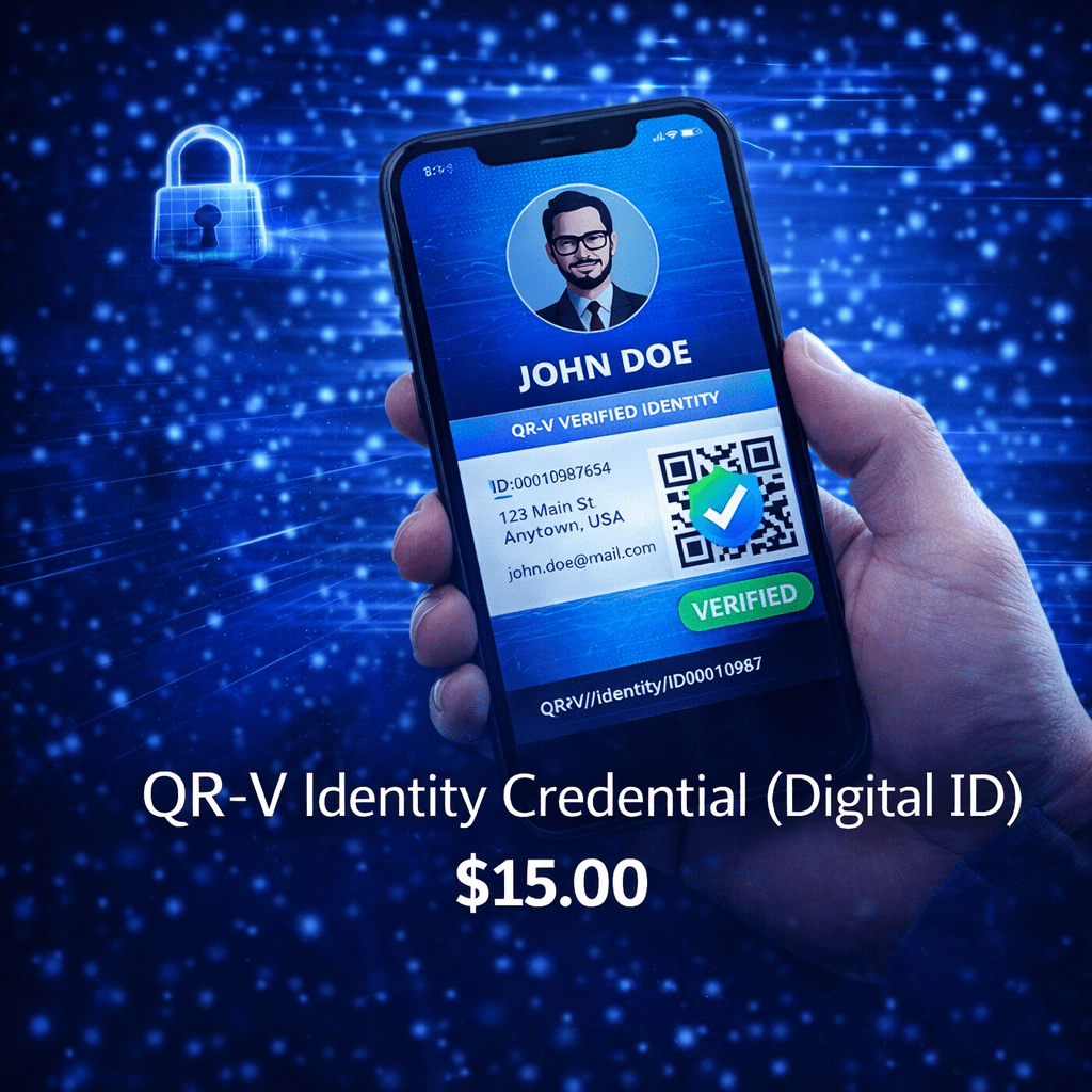 QR-V Identity Credential (Digital ID)