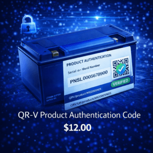 QR-V Product Authentication Code