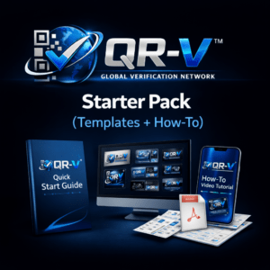 QR-V™ Starter Pack (Templates + How-To)